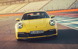 2019 Porsche 911 Carrera S track drive - track nose
