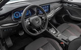 Skoda Octavia vRS 2020 - interior Skoda Octavia vRS 2020 - interior