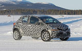 2021 Toyota small SUV prototype - cornering front 2021 Toyota small SUV prototype - cornering front
