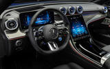 72 Mercedes AMG C43 estate 2022 official reveal dashboard