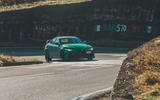 74 Alfa GTAm road trip 2022 cornering front 74 Alfa GTAm road trip 2022 cornering front