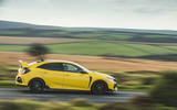 Britain's best affordable drivers car 2020 - Honda Civic Type R limited - panning Britain's best affordable drivers car 2020 - Honda Civic Type R limited - panning