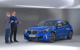 BMW 1 Series 2019 official reveal - studio interview