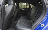 74 BMW i4 vs porsche taycan twin test bmw rear seats