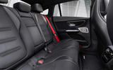74 Mercedes AMG EQE53 official reveal rear seats 74 Mercedes AMG EQE53 official reveal rear seats