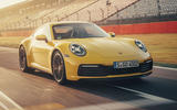 2019 Porsche 911 Carrera S track drive - track front