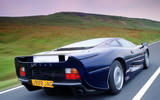 75 jaguar xj220 rear tracking 75 jaguar xj220 rear tracking