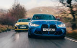 76 BMW M3 vs Audi RS3 saloon 2021 tracking