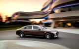 2021 Mercedes-Maybach S-Class official images - cornering side