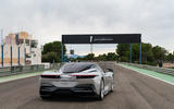 Pininfarina Battista customer preview event - track rear
