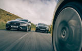 77 Jaguar XE vs M235iGC vs S3 tracking low 77 Jaguar XE vs M235iGC vs S3 tracking low