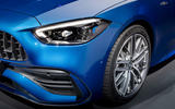 77 Mercedes AMG C43 estate 2022 official reveal headlights