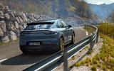 77 Porsche Cayenne GT 2021 official reveal road rear