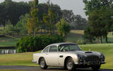 78 Aston Martin DB5 Goldfinger road test 2021 static front 78 Aston Martin DB5 Goldfinger road test 2021 static front