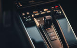 2019 Porsche 911 Carrera S track drive - gearstick