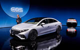 79 Mercedes EQS official reveal images notes