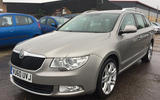 Skoda Superb 3.6 Elegance DSG 4x4 estate - hero front Skoda Superb 3.6 Elegance DSG 4x4 estate - hero front