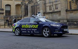 Autonomous Ford Mondeo - front Autonomous Ford Mondeo - front