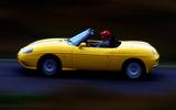 Fiat Barchetta 1995 side tracking Fiat Barchetta 1995 side tracking