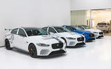 Jaguar XE SV Project 8 2018 - static front Jaguar XE SV Project 8 2018 - static front