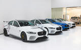 Jaguar XE SV Project 8 production line