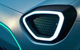 Mini Aceman concept 2022 headlight detail Mini Aceman concept 2022 headlight detail