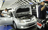 8 toyota avensis static front