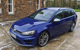 Volkswagen Golf R Estate - stationary front