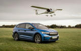 80 Skoda Enyaq vs electric plane 2022 flying 80 Skoda Enyaq vs electric plane 2022 flying