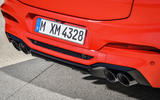 BMW X4M official press - exhausts