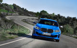 BMW 1 Series 2019 official reveal - on the road front