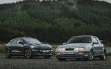 81 Ford Mustang Mach e vs Sierra Cosworth static 81 Ford Mustang Mach e vs Sierra Cosworth static