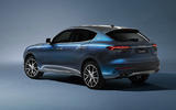 81 Maserati Levante Hybrid 2021 official images studio static rear 81 Maserati Levante Hybrid 2021 official images studio static rear
