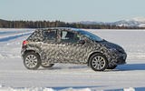 2021 Toyota small SUV prototype - cornering side