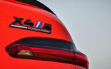 BMW X4M official press - rear badge