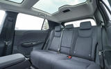 82 Lexus RZ 450e 2022 official reveal rear seats 82 Lexus RZ 450e 2022 official reveal rear seats