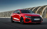 83 Audi RS3 2021 official reveal hatch static front 83 Audi RS3 2021 official reveal hatch static front