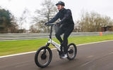 83 Brands Hatch EV records feature bicycle tracking front