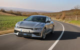 83 Kia EV6 prototype ride 2022 cornering