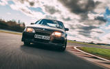 Lotus Carlton at 30 - track nose Lotus Carlton at 30 - track nose