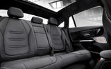 83 Mercedes AMG EQE43 official reveal rear seats 83 Mercedes AMG EQE43 official reveal rear seats