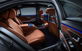 2021 Mercedes-Benz S-Class official reveal images - rear seats 2021 Mercedes-Benz S-Class official reveal images - rear seats