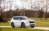 83 Mitsubishi Outlander 2021 official images tracking front 83 Mitsubishi Outlander 2021 official images tracking front