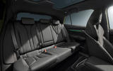 83 Skoda Enyaq coupe vRS 2022 official images rear seats