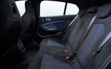 BMW 1 Series 2019 official reveal - rear seats