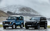 84 Land Rover Defender V8 2021 official images new with old static