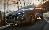 84 Maserati Levante Hybrid 2021 official images on road front 84 Maserati Levante Hybrid 2021 official images on road front