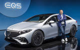 84 Mercedes EQS official reveal images static