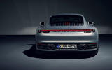 2019 Porsche 911 official reveal - studio rear