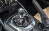 Naturally aspirated group test - Mazda gearstick